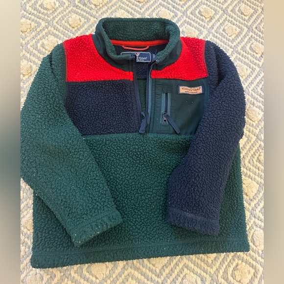 Vineyard Vines Boys fleece pullover - Picture 2 of 3
